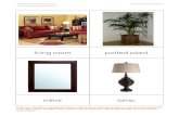 Living Room Nomenclature - Montessori for Everyone · ©Montessori for Everyone 2020 Living Room Nomenclature living room potted plant Please note: this PDF is copyrighted by Montessori