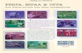 FERPA, HIPAA & DPPAFERPA, HIPAA & DPPA How federal privacy laws affect newsgathering Spring 2010 T he federal laws that control the information a state can disclose about its citizens