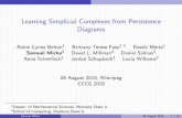 Learning Simplicial Complexes from Persistence Diagramssam.micka/files/cccg18slides.pdf · 2018-10-27 · Learning Simplicial Complexes from Persistence Diagrams Robin Lynne Belton1