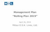 Management Plan “Rolling Plan 2019” · Establish an organizational structure to promote environmental management (The Environmental ... Business Portfolio and Strategic Fields