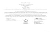 CERTIFICATE - Best carton€¦ · original and signed certificate is valid. Date of certification: Authenticated by 27 March 2020 Place and date of issue: On behalf of the Managing