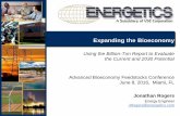 Expanding the Bioeconomy - Ascension Publishing › ABLCFeedstocks16 › 0830...Federal Activities Report on the Bioeconomy • Released in February of 2016 • Emphasizes the significant