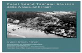 Puget Sound Tsunami SourcesPuget Sound Tsunami Sources · and historical evidence, it is known that some of these events have gener-ated tsunamis. A workshop on 23 January 2001 concluded