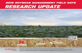 2019 SOYBEAN MANAGEMENT FIELD DAYS RESEARCH UPDATE · Soybean Management Field Days On-Farm Research. Introduction. Keith Glewen, Nebraska Extension Educator “Wet and Wild” best