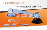 An ISO 9001:2015 Certified Company FOUNDRY › new › wp-content › uploads › ...An ISO 9001:2015 Certified Company &Foundry Equipment Machinery COMPANY PROFILE Started its operation