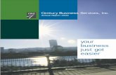 your business just got easier - Annual report · your business just got easier ® mission statement We will provide an integrated offering of CBIZ’s core professional services in