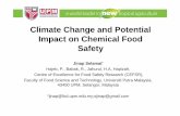 176 Climate change and potential impact on chemical food ... · Health Effects - Temperature-related illness and death - Extreme weather-related health effects - Air pollution-related