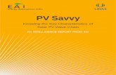 PV Savvy - EAI · Market size The world market of polysilicon has been growing 30-40% annually since 2004, primarily from the growth in solar PV industry. The market size of the solar