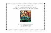 Parent Handbook First Reconciliation and First Communion 2015 …az480170.vo.msecnd.net/c2d03185-4103-4d8a-908a-104f4f87... · 2015-07-10 · Parent Handbook First Reconciliation