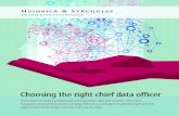 Choosing the right chief data officer - Heidrick & Struggles/media/Publications and Reports/Choosin… · Choosing the right chief data officer BIG DATA & ANALYTICS PRACTICE. Few