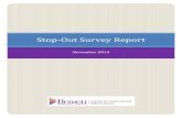 Stop-Out Survey Report - Bergen Community Collegebergen.edu/wp-content/uploads/IR-Stop-Out-Survey-Report-2014.pdf · Can no longer afford to attend Bergen Community College Unable