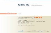 GLES 2009 Vor- und Nachwahl-Querschnitt (Kumulation) · Media Attention as the Outcome of a Diffusion Process – A Theoretical Framework and Cross-National Evidence on Earthquake