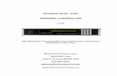 RC2000A DUAL AXIS ANTENNA CONTROLLER · the Azim Scale Factor and Elev Scale Factor has changed, however. When upgrading a system running version 1.30 software, these two values should