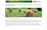 Promoting Women Workers Rights in African Horticulture › wp-content › uploads › 2019 › 03 › Pro… · Promoting Women Workers’ Rights in African Horticulture Working Women