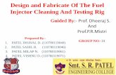 Design and Fabrication Of Fuel Injector Cleaning Rigmechanical.srpec.org.in/files/Project/2015/31.pdf · “Development of Mechanical Fuel Injector Cleaning Machine in Cost Effective