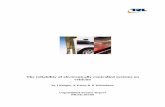 The reliability of electronically controlled systems on ... · THE RELIABILITY OF ELECTRONICALLY CONTROLLED SYSTEMS ON VEHICLES ABSTRACT Vehicle safety and environmental protection