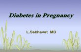 Diabetes in Diabetes in Pregnancy Gestational Diabetes Pre-gestational diabetes (overt) Insulin dependent