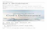 God's Deliverance - barrygjohnsonsrom.weebly.com › ... › 2 › 26924730 …  · Web view74 that we, being delivered from the hand of our enemies, might serve him without fear,