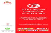 XVII Congreso Internacional ALADAA 2021...28 a 31 de julio 2021, Universidad San Francisco de Quito, Ecuador 1 XVII CONGRESO INTERNACIONAL DE ALADAA 2021-ECUADOR Dra. Lía Rodríguez