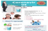 Coronavirus - How to stay safe · Web viewCoronavirus How to stay safe Coronavirus is a new illness spreading across the world. The symptoms are Fever Cough Don’t spread itTrouble