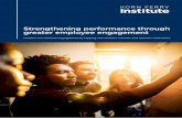 Strengthening performance through greater employee engagement · Leaders can enhance engagement by tapping into workers’ intrinsic and extrinsic motivators. 2 You’ve undoubtedly
