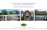 HISTORIC COOPERSBURG DESIGN GUIDELINES · historic coopersburg design guidelines restoring, maintaining, and preserving the historic character of coopersburg borough of coopersburg,