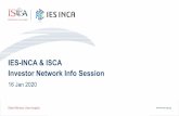 IES-INCA & ISCA Investor Network Info Session · Venture Leader+ Team Scope Resources Mentor IES Network Tech Venture Venture Leader+ Team Scope Resources Executable Biz Plan Required