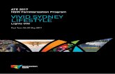 ATE 2017 NSW Familiarisation Program VIVID SYDNEY LIFESTYLE€¦ · ATE 2017 FAMILIARISATION PROGRAM | VIVID SYDNEY LIFESTYLE ˜ LIGHTS ON! TARONGA ZOO. DAY 2. Today you’ll experience