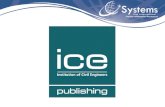 ICE foi fundada em 1818. - novo.poli.usp.br€¦ · • ICE – Institution of Civil Engineers foi fundada em 1818. • ICE Publishing é o segmento editorial da ICE, criando produtos
