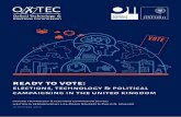 ready to vote · 2019-10-15 · process data. OXFORD CHNOLOGY ... communication with peers, to collective action on petition platforms, to political campaigning during elections,
