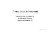 Selectronic 605XRCT Remote Control Operation …...Selectronic 605XRCT Remote Control Operation Manual 2013 firmware_2013-0903 OPERATION: The remote programmer has 4 keys: “Enter”