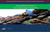 BUILDING INTEGRITY - Security Sector Integrity · Building Integrity (BI) is not only of great importance but also of great value as an essential pathway towards good governance in