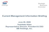 Current Management Information Briefing · *1 *2 Ranking by deposits (Regional Banks, New Entrant Banks and Pure-play Internet Banks) (JPY billion) (*As of the end of Mar. 2020.)