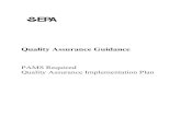 Quality Assurance Guidance - US EPA · 2016-10-13 · Quality Assurance Guidance Document PAMS Required Quality Assurance Implementation Plan U.S. Environmental Protection Agency