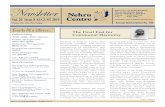 August 2019 1 - Nehru CentreNehru Centre Newsletter - August 2019 4 SATYENDRA NATH BOSE MEMORIAL LECTURES Inaugural Lecture Nehru Centre has organized a series of lectures on the life