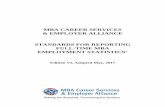 MBA CAREER SERVICES COUNCIL CSEA Standards Edition VI.pdf · MBA career services profession. These Standards are to be used primarily as internal (to our industry) benchmarking indices