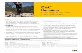 Cat - server.projectista.pt · Americas North Cat ® Hammers. H110E. s, H115E. s, H120E. s, H130E. s, H140E. s, H160E. s, H180E. s. F. eatures: Completely Cat ® E series hammers