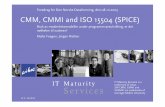 CMM, CMMI and ISO 15504 (SPICE) · 2014-11-12 · CMMI Assessor ISO 15504 Working Group Member wibas IT Maturity Services GmbH Otto-Hesse-Str. 19 / T5 64293 Darmstadt, Germany e-mail: