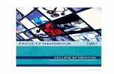 Revised: March 2015 - College of Medicinemed.fau.edu › faculty › COM_Faculty_Handbook.pdf · Faculty Handbook / Page 1 MISSION The Mission of the Charles E. Schmidt College of