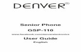 Senior Phone GSP-110 - cdn.billiger.comcdn.billiger.com/dynimg/dWdnicjPgnDiPN9orDR5ozt4H9... · 4. Phone will send out alerting sound when it is sending message and calling to set