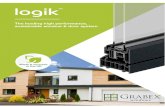 logik - Grabex Windows Ltd. › wp-content › uploads › Logik-uPVC-Windows.pdf · replacement windows, its 70mm front-to-back dimension enables the seamless replacement of timber