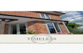 WELCOME []...The five-chamber uPVC frames of the Timeless Flush Sash, with double or triple glazing, will ensure your home is extremely weatherproof and draughtproof, providing an