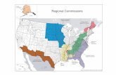 National Map of Regional Commissions, Tabloid Size ABOUT NBRC/National Map of...Regional Commissions 0 200Miles 0 100Miles Map by the Appalachian Regional Commission, June 2008 0 100Miles