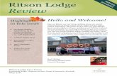 Ritson Lodge Review - Amazon Web Services...Ritson Lodge Review Highlights in this issue 24-hour charity ‘Cyclethon’ in aid of the Gorleston Lifeboat charity on 23-24th September
