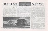 BAHA'I NEWSi_News_200.pdf · Sketches of Temple Interior The National Assembly has authorized the Baha'i News Editorial Committee to include in this issue a special sup plement for