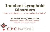 AAIM15 - Indolent Lymphoid Disorders · 2015-10-14 · Lymphoid Disorders Indolent: Follicular Lymphoma Marginal Zone Lymphomas Chronic Lymphocytic Leukemia/Small Lymphocytic Lymphoma