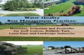 Water Quality Best Management Practices · water quality from nutrients and pesticides. II. Delaware Nutrient Management Commission The Delaware Nutrient Management Commission is