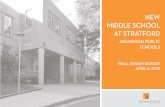 NEW MIDDLE SCHOOL AT STRATFORD...Tova Solo Mark Turnbull Kevin Vincent Andrew Wenchel, Jr. Richard Woodruff. New Middle School at Stratford Renovation and Addition 3 Final Design Report