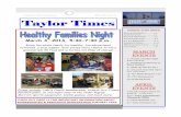 Taylor Elementary March 2014 Taylor Timestaylor.cr.k12.ia.us/assets/18/6/Taylor_Newsletter_March_2014.pdf · 2500 Edgewood Road NW, Cedar Rapids, IA. Registering your kindergarten