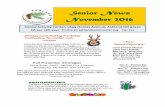 Senior NewsSenior News November 2016 November 2016 › Files › nov16.pdf · 2016-10-28 · Senior NewsSenior News November 2016 November 2016 ... (1 hr 50 min) PG 1969 Legendary